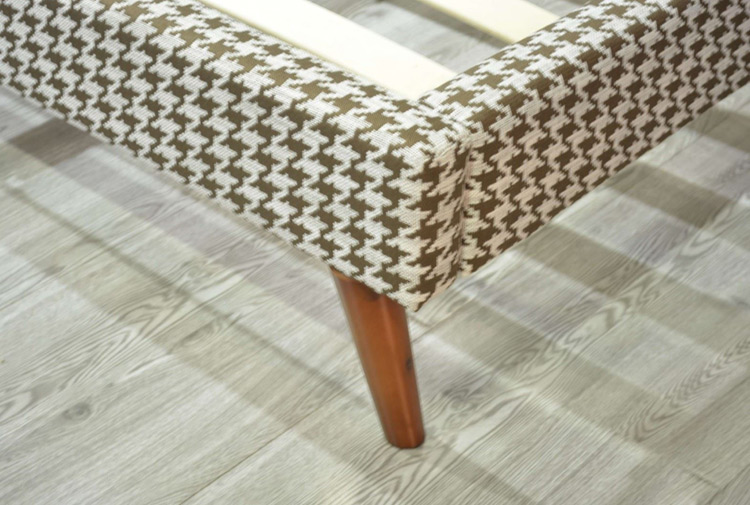 houndstooth fabric bed 3